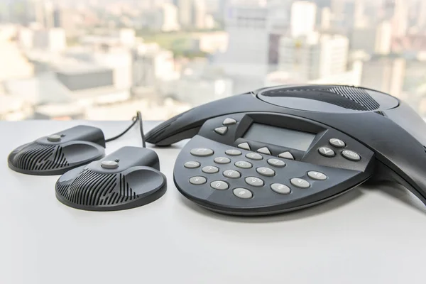 IP Phone - the techmology of office phone — Stock Photo, Image