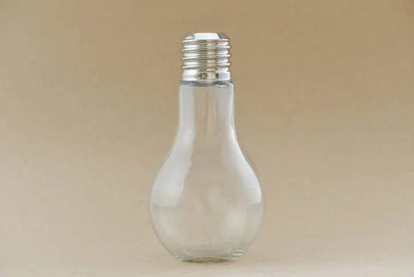 Garrafa em forma de lâmpada — Fotografia de Stock