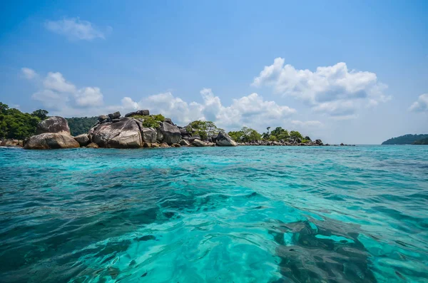 Красиві Sky Синє Море Lipe Таїланд Краєвид — стокове фото