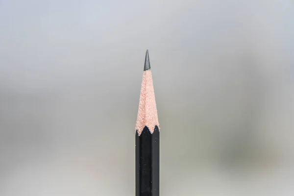 Macro de cabeza de lápiz negro —  Fotos de Stock