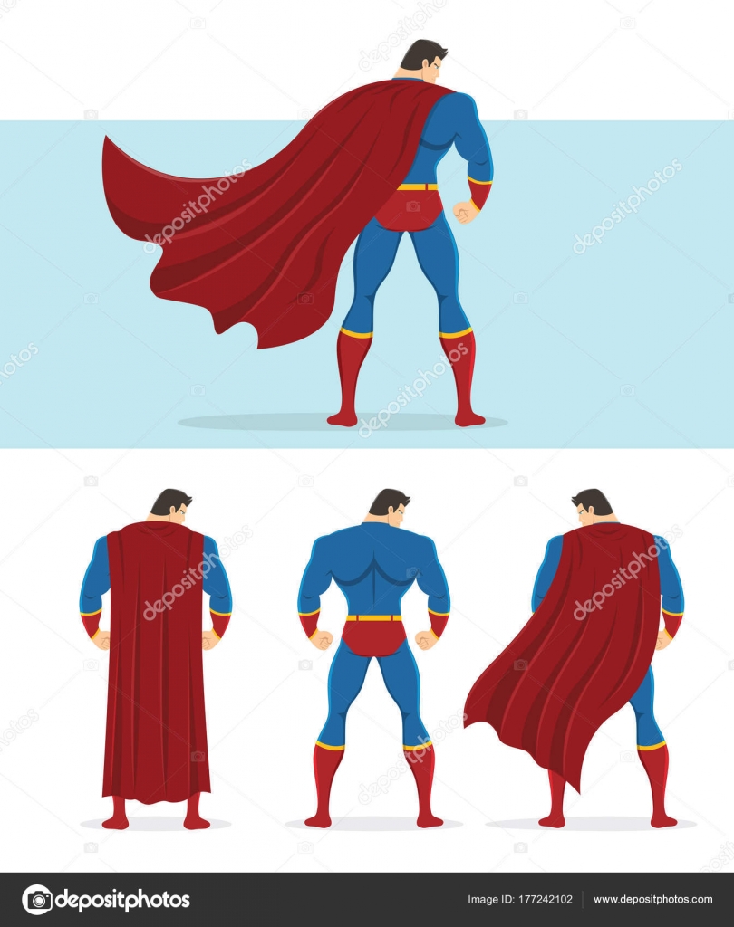 Man as superman hi-res stock photography and images - Alamy