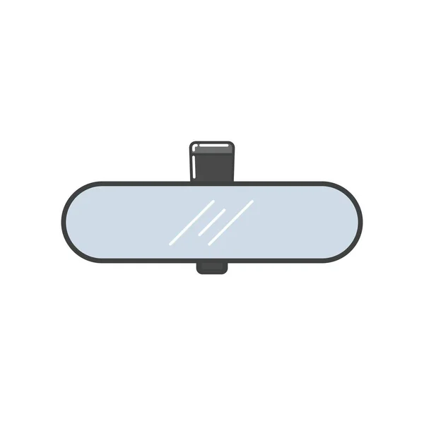 Car Rear View Mirror — Stock Vector