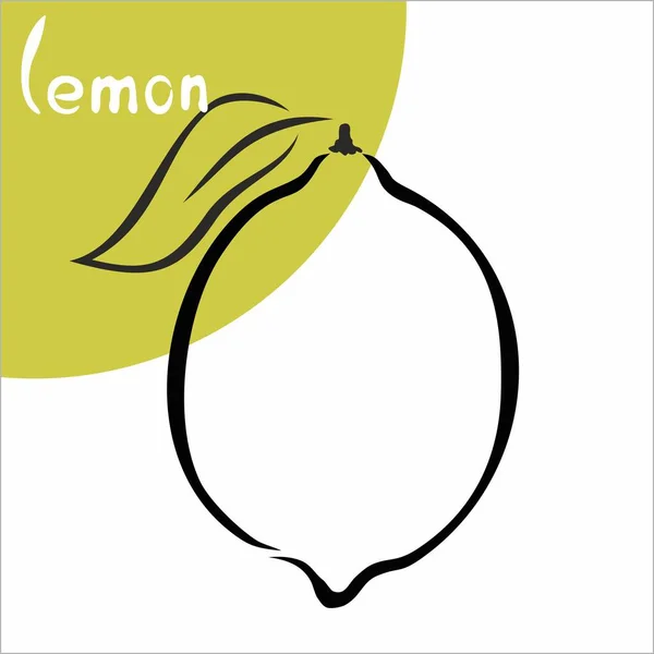 limon meyve siluet tasarlamak taslak logo suyu etiket narenciye