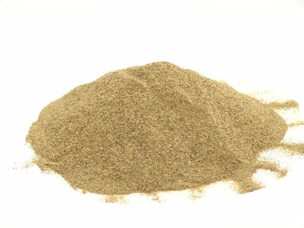 Black pepper powdered — Stock Photo, Image