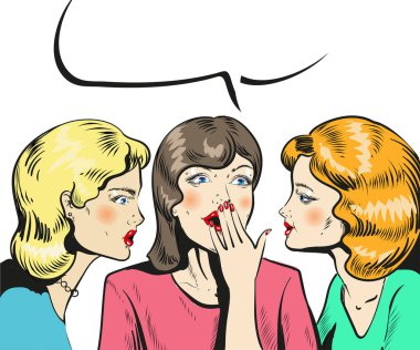Ağaç kadınların fısıldayan Haberler komik tarzı konuşuyor