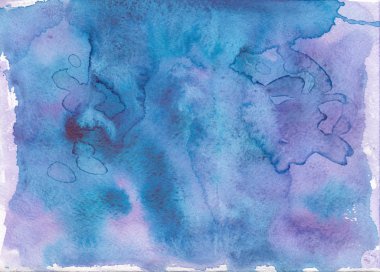 soyut mavi suluboya arkaplan