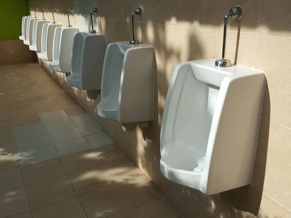 Male public toilets — Stock Photo, Image