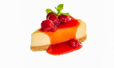 Kirazlı peynir keki