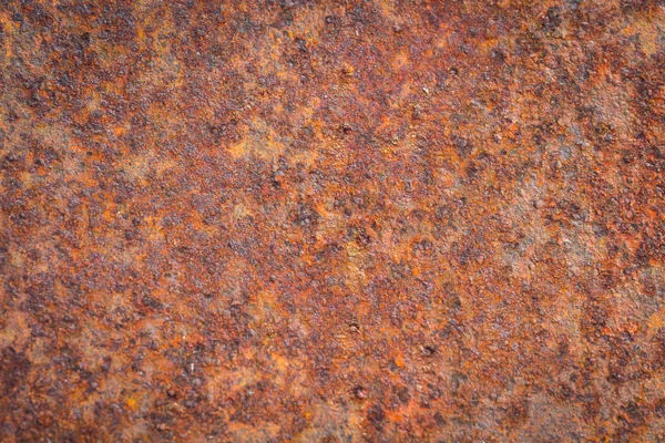 Textura de óxido de hierro de metal viejo. Conveniente para el fondo, telón de fondo, wa —  Fotos de Stock