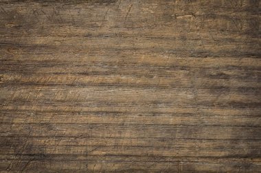 Soyut yüzey ahşap masa doku arka plan. Karanlıktan yakın çekim