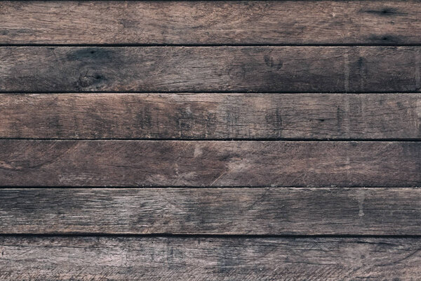 Vintage surface wood table and rustic grain texture background. 