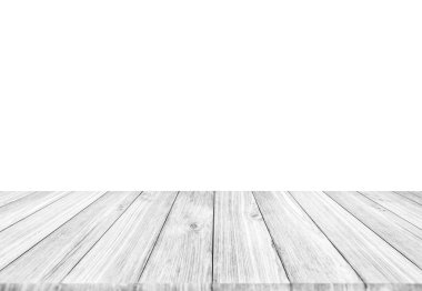 Vintage yüzey Beyaz ahşap masa ve rustik tahıl doku backgr