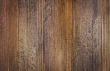 Vintage yüzey ahşap masa ve rustik tahıl arka plan doku. 