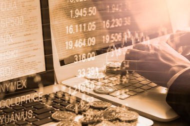 Modern Döviz ve bitcoin glob uygun ödeme şekli