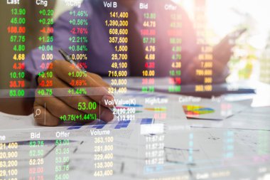 Borsa veya grafik ve şamdan grafiği uygun ticaret forex