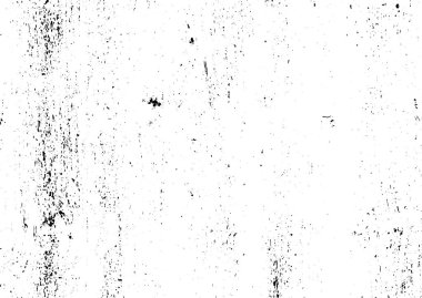 Siyah beyaz grunge. Tehlike örtüsü dokusu. Soyut yüzey tozu ve kaba duvar arkaplanı kavramı. Sıkıntı illüstrasyonu, grunge etkisi yaratmak için basitçe nesnenin üzerine yerleştirilir. Vektör EPS10.