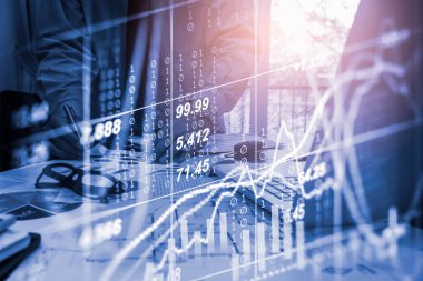 Borsa veya grafik ve şamdan grafiği uygun ticaret forex