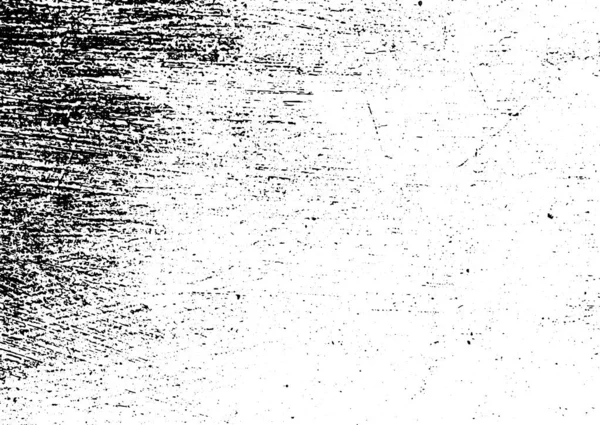 Grunge Noir Blanc Texture Superposition Détresse Poussière Surface Abstraite Concept — Image vectorielle