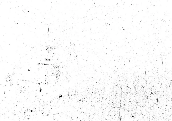 黒と白のグランジ オーバーレイテクスチャを苦痛 抽象的な表面のほこりやラフ汚れた壁の背景の概念 イラストを単にオブジェクトの上に配置して グランジ効果を作成します ベクトルEps10 — ストックベクタ