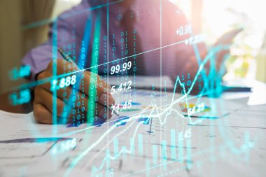 Borsa veya grafik ve şamdan grafiği uygun ticaret forex