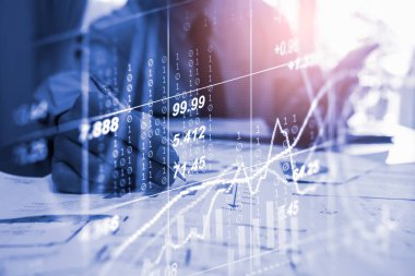 Borsa veya grafik ve şamdan grafiği uygun ticaret forex