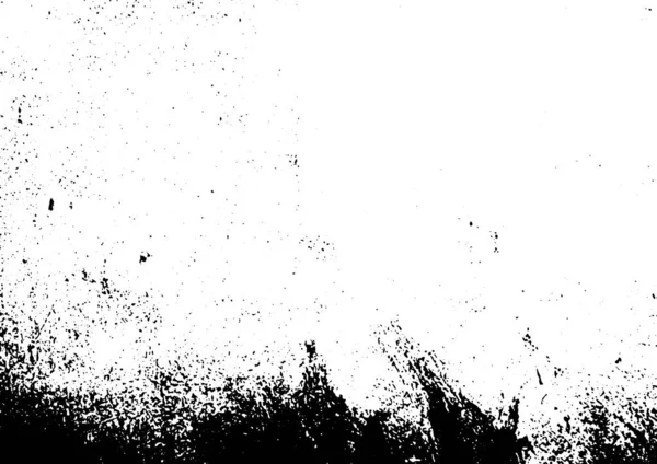 Grunge Blanco Negro Textura Superposición Angustia Abstracto Polvo Superficial Áspero — Vector de stock