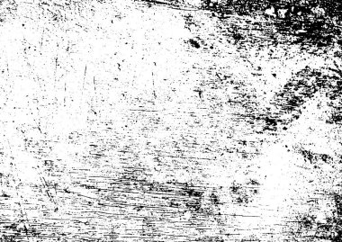 Siyah beyaz grunge. Tehlike örtüsü dokusu. Soyut yüzey tozu ve kaba duvar arkaplanı kavramı. Sıkıntı illüstrasyonu, grunge etkisi yaratmak için basitçe nesnenin üzerine yerleştirilir. Vektör EPS10.