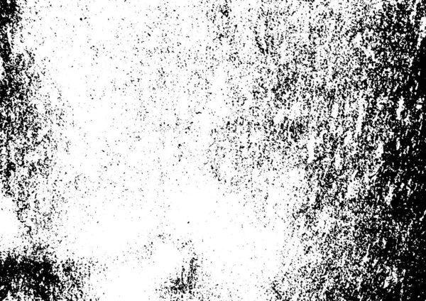 Grunge Blanco Negro Textura Superposición Angustia Abstracto Polvo Superficial Áspero — Vector de stock