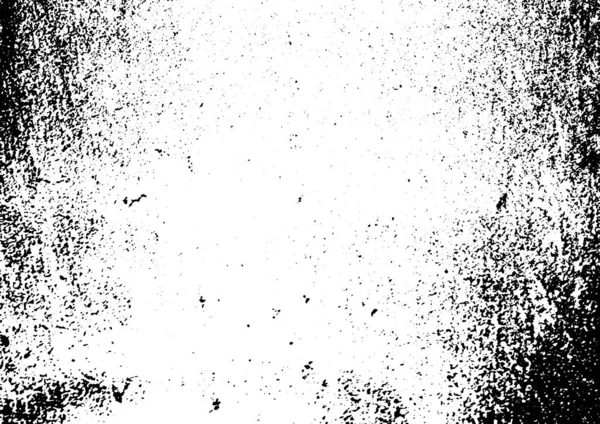 Grunge Blanco Negro Textura Superposición Angustia Abstracto Polvo Superficial Áspero — Vector de stock