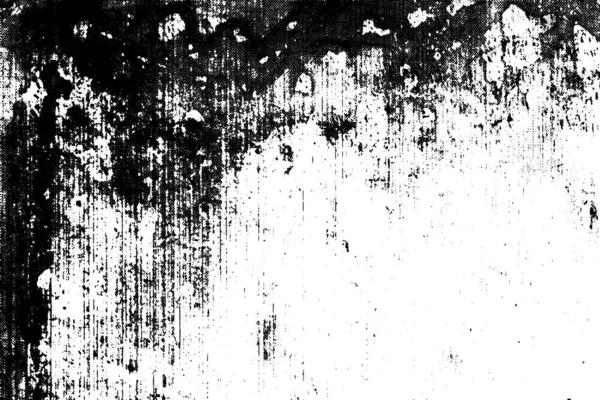 Grunge Noir Blanc Texture Superposition Détresse Poussière Surface Abstraite Concept — Image vectorielle