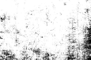 Siyah beyaz grunge. Tehlike örtüsü dokusu. Soyut yüzey tozu ve kaba duvar arkaplanı kavramı. Sıkıntı illüstrasyonu, grunge etkisi yaratmak için basitçe nesnenin üzerine yerleştirilir. Vektör EPS10.