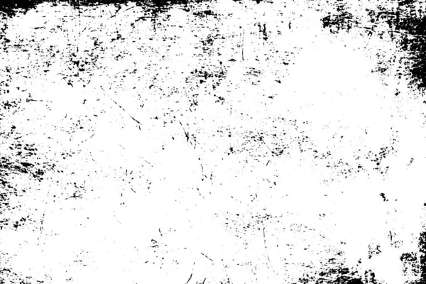 Fekete Fehér Grunge Vészfedő Textúra Absztrakt Felületi Por Durva Piszkos — Stock Vector
