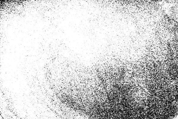 Grunge Blanco Negro Textura Superposición Angustia Abstracto Polvo Superficial Áspero — Vector de stock