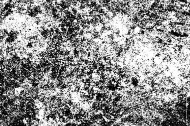 Siyah beyaz grunge. Tehlike örtüsü dokusu. Soyut yüzey tozu ve kaba duvar arkaplanı kavramı. Sıkıntı illüstrasyonu, grunge etkisi yaratmak için basitçe nesnenin üzerine yerleştirilir. Vektör EPS10.