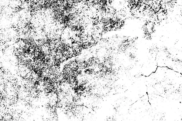 Grunge Blanco Negro Textura Superposición Angustia Abstracto Polvo Superficial Áspero — Archivo Imágenes Vectoriales