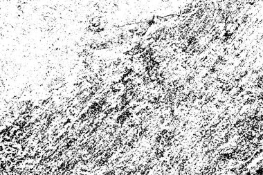 Siyah beyaz grunge. Tehlike örtüsü dokusu. Soyut yüzey tozu ve kaba duvar arkaplanı kavramı. Sıkıntı illüstrasyonu, grunge etkisi yaratmak için basitçe nesnenin üzerine yerleştirilir. Vektör EPS10.