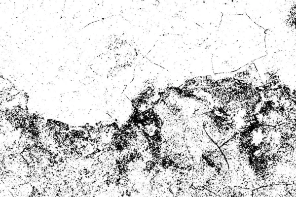 Grunge Blanco Negro Textura Superposición Angustia Abstracto Polvo Superficial Áspero — Vector de stock