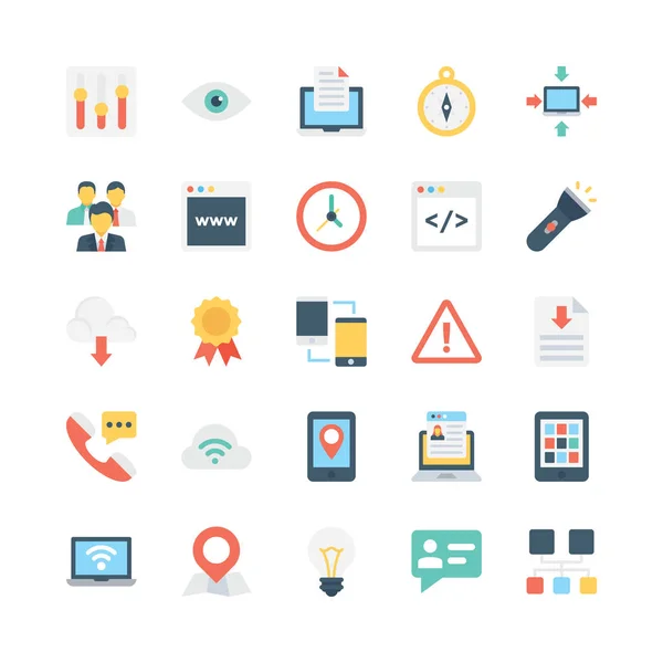 Internet Vector Icons 5 — Stockvector