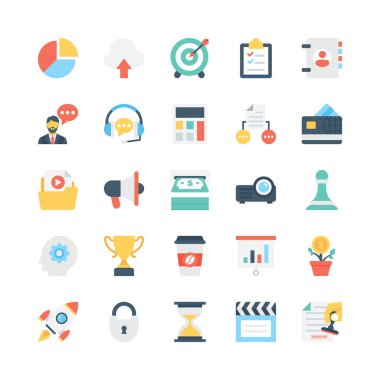 İş vektör simgeler 1