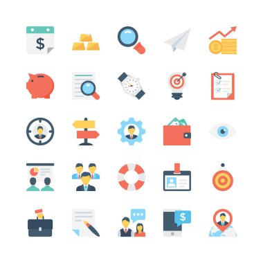 İş vektör simgeler 3