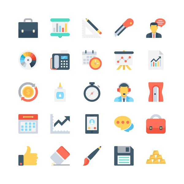 Office and Stationery Vector Icons 4 — Stock Vector