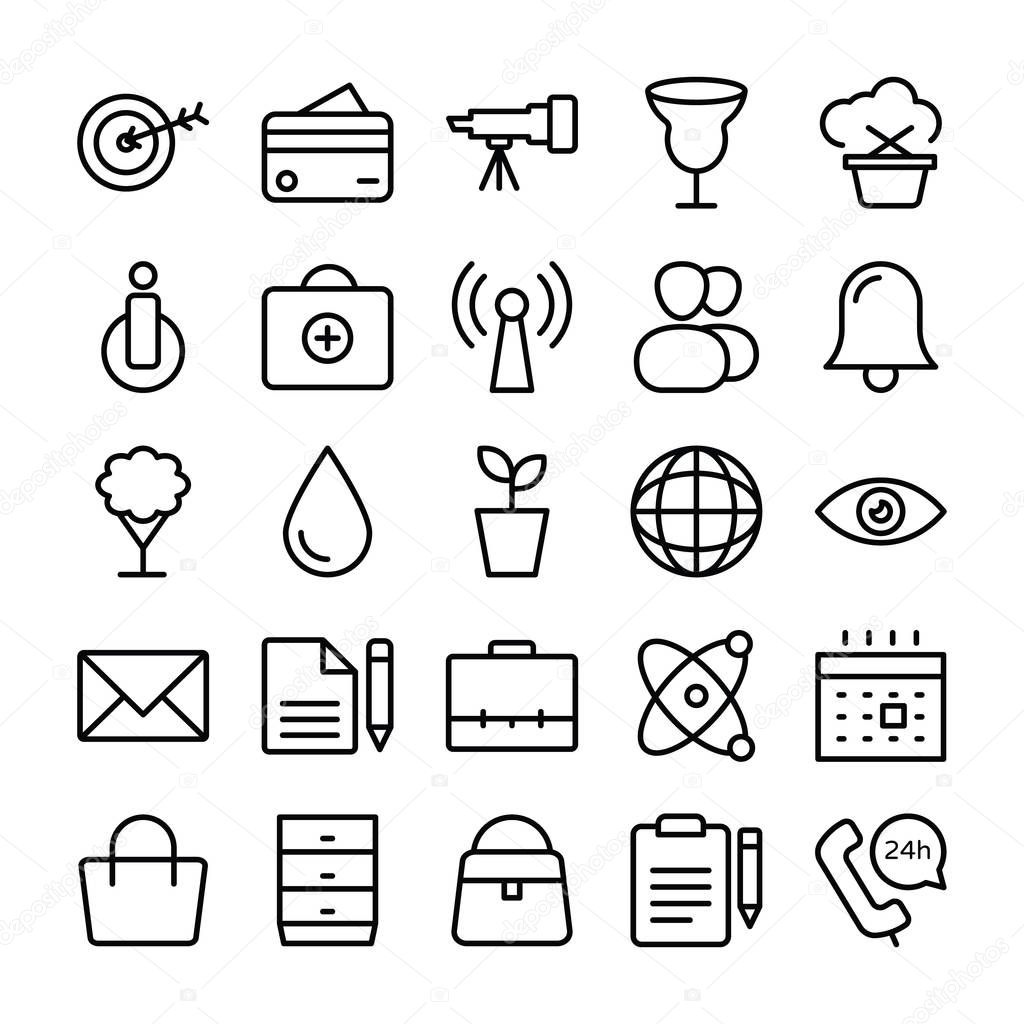 Shopping and E Commerce Icons Vector Collection 4