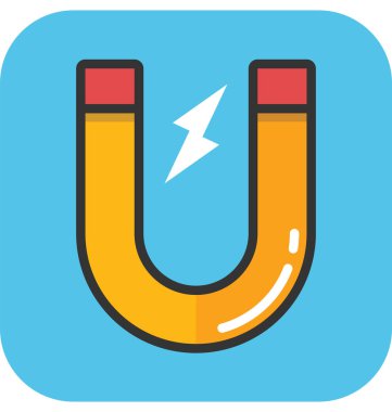 mıknatıs vektör simgesi