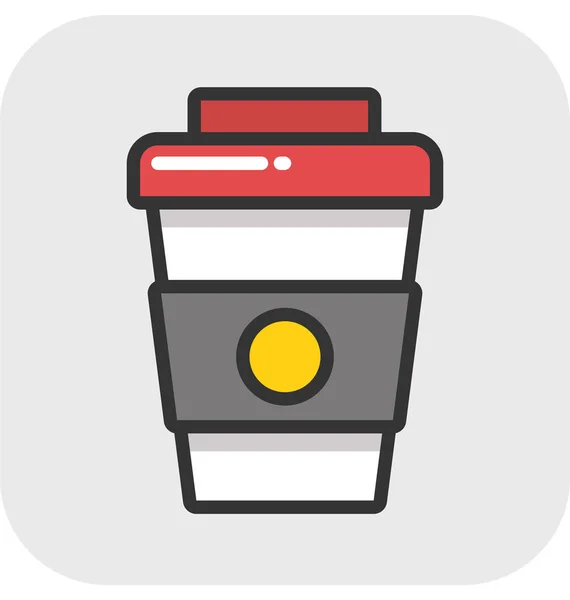 Icône vectorielle café — Image vectorielle
