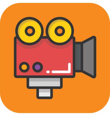 Kamera vektör simgesi