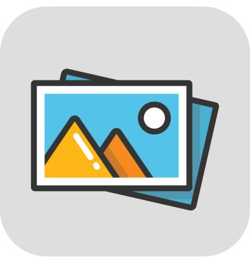 Küçük resim vektör simgesi