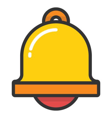 Çan vektör simgesi