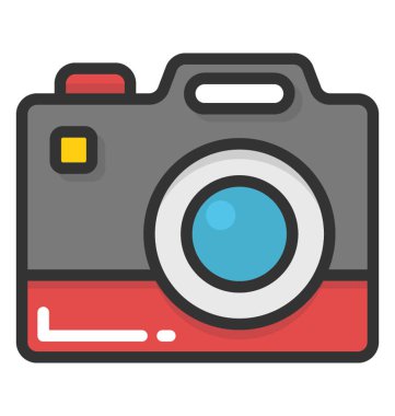 kamera vektör simgesi