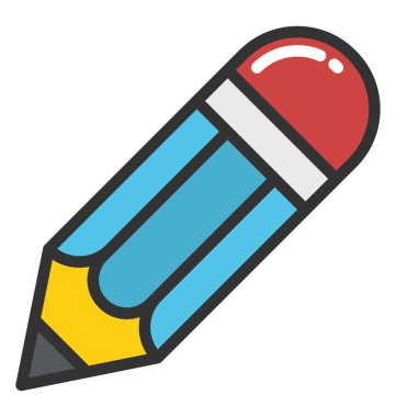 Kalem vektör simgesi