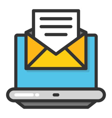 e-posta vektör simgesi